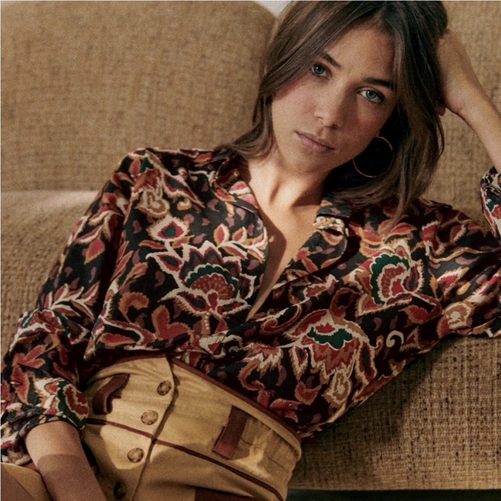 Sézane Pierro Blouse 42